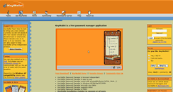 Desktop Screenshot of keywallet.com